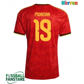 Belgien Diego Moreira #19 Replik Heimtrikot WM 2026 Kurzarm